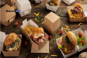 paper gourmet food container 90mm
