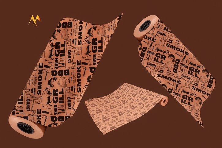 Pink butcher paper